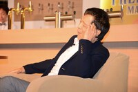 トークセッション中の矢沢。