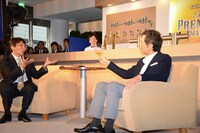 トークセッションの様子。