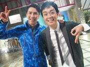 「僕らの音楽」収録時の郷ひろみとヒャダイン。