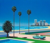 永井博が「NOW」のために描き下ろしたイラスト。