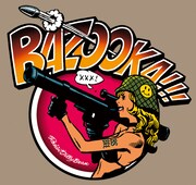 「BAZOOKA!!!」ロゴ