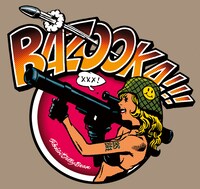 「BAZOOKA!!!」ロゴ