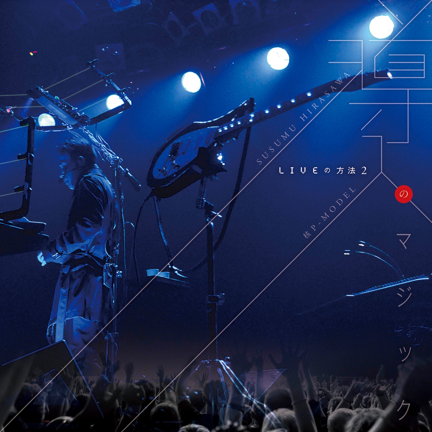 平沢進 / 核P-MODEL「LIVEの方法2『導入のマジック』」ジャケット