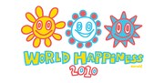 安斎肇による「WORLD HAPPINESS 2010」キービジュアル。