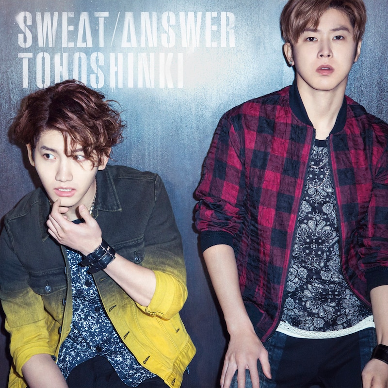 東方神起「Sweat / Answer」ジャケット