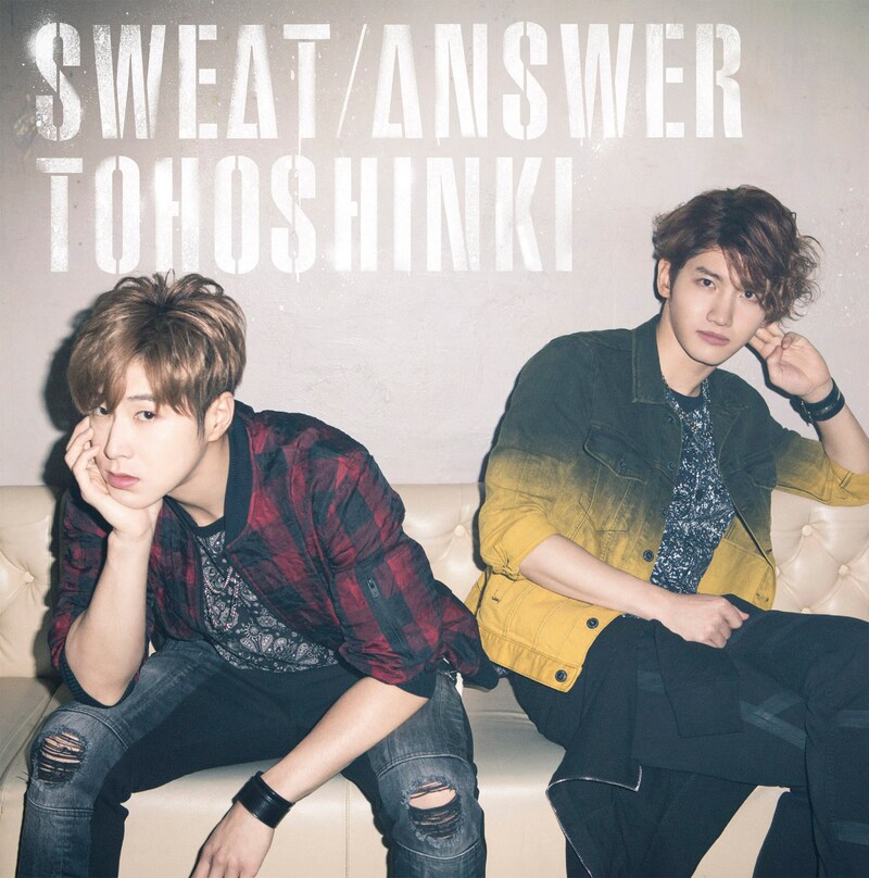 東方神起「Sweat / Answer」CD+DVDジャケット