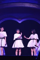 「私立恵比寿中学合同出発式～今、君がここにいる～」を最後にエビ中を“転校”した杏野なつ、瑞季、鈴木裕乃（左から）。