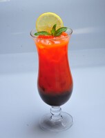 JOYSOUNDオリジナルカクテル「大黒柚姫」のイメージ写真。