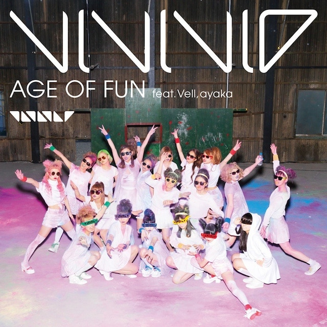 VIVIVID「AGE OF FUN feat.Vell,ayaka」ジャケット