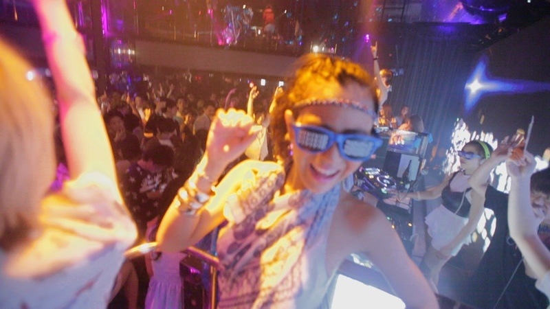 「AGE OF FUN feat.Vell,ayaka」のPV撮影風景。