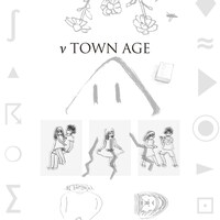 相対性理論「ν TOWN AGE」ジャケット ※ジャケット画像はテキストなどの一部仕様が実物と異なる場合があり。