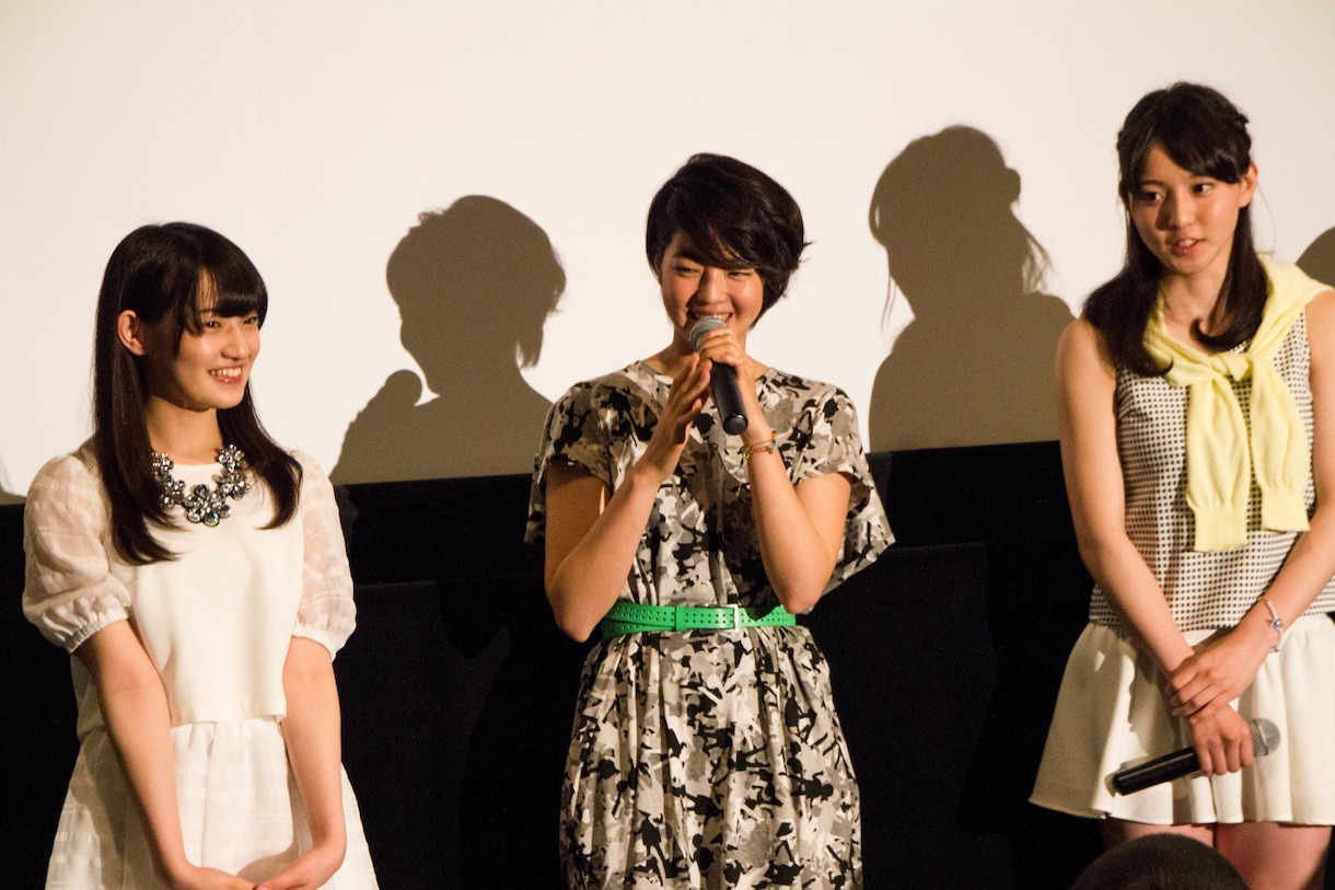 映画「デスブログ 劇場版」舞台挨拶の模様。