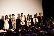 映画「デスブログ 劇場版」舞台挨拶の模様。