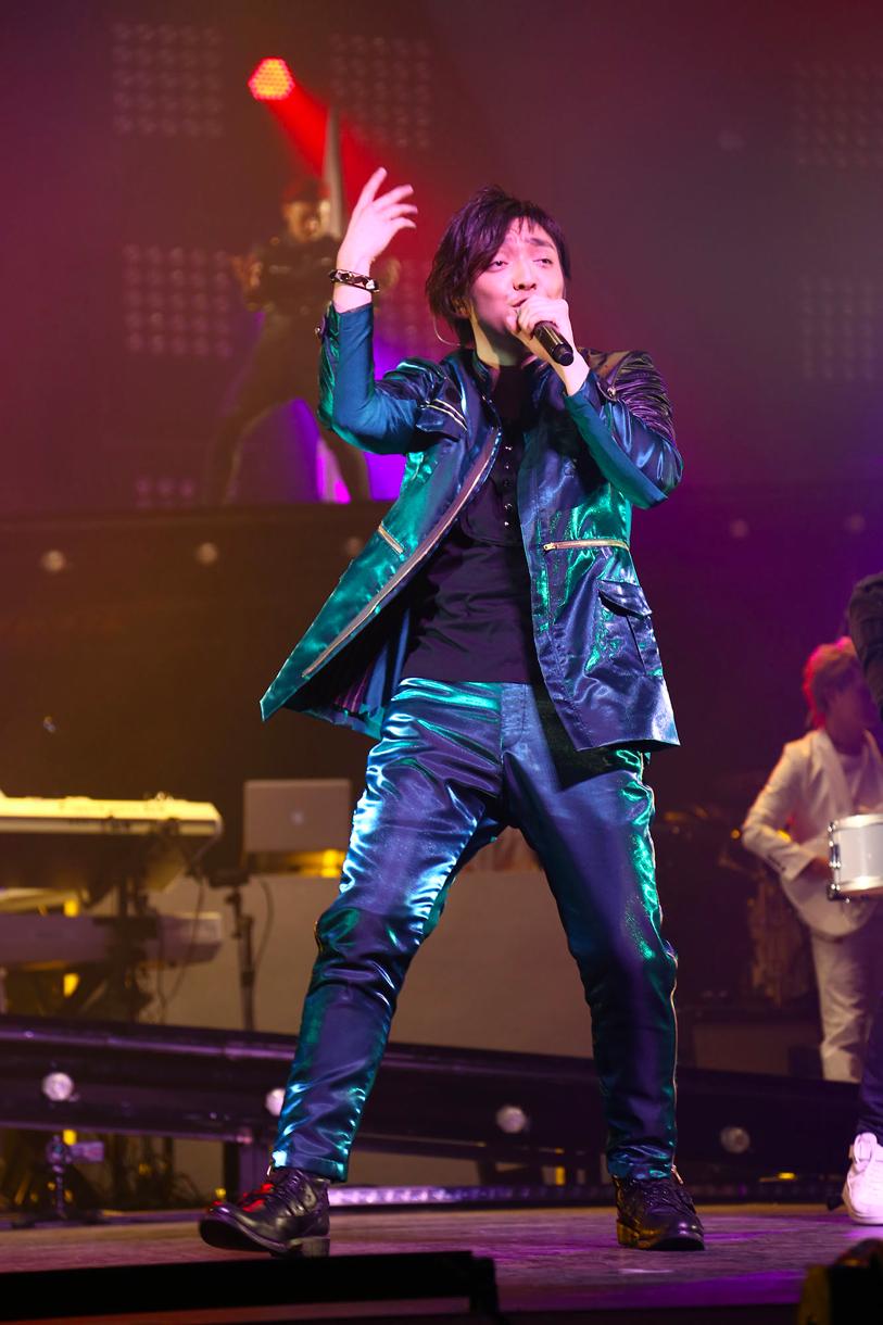 「DAICHI MIURA LIVE TOUR 2014 『The Entertainer』」東京国際フォーラム ホールA公演の様子。