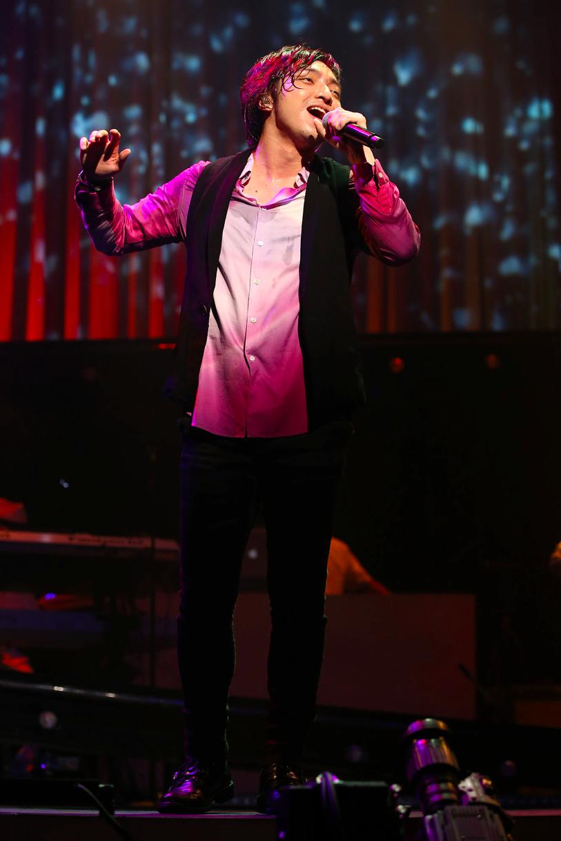 「DAICHI MIURA LIVE TOUR 2014 『The Entertainer』」東京国際フォーラム ホールA公演の様子。