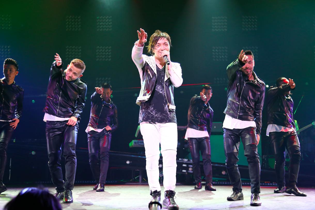 「DAICHI MIURA LIVE TOUR 2014 『The Entertainer』」東京国際フォーラム ホールA公演の様子。