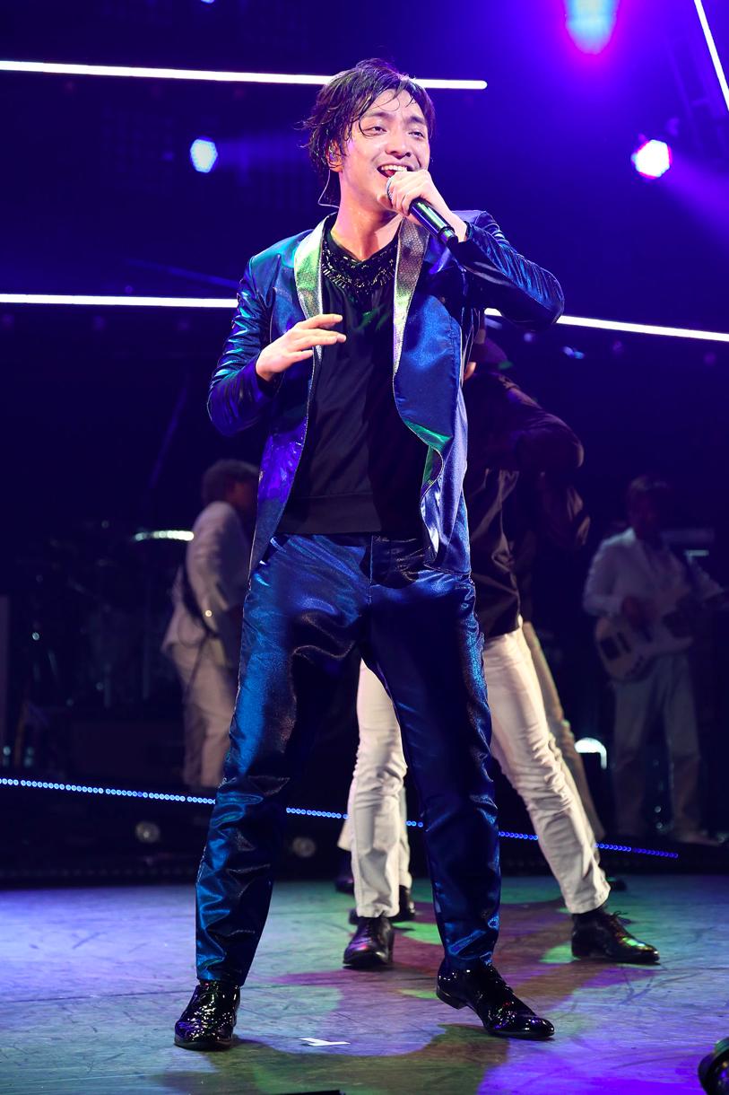 「DAICHI MIURA LIVE TOUR 2014 『The Entertainer』」東京国際フォーラム ホールA公演の様子。