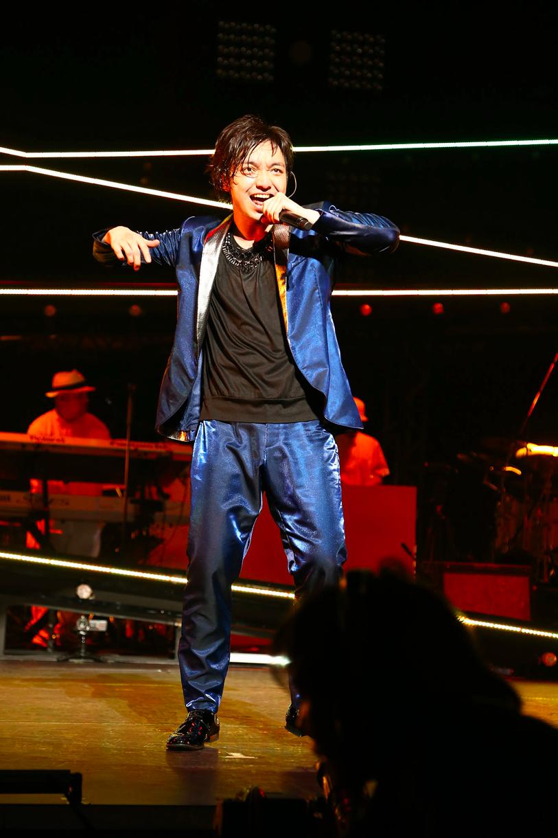 「DAICHI MIURA LIVE TOUR 2014 『The Entertainer』」東京国際フォーラム ホールA公演の様子。
