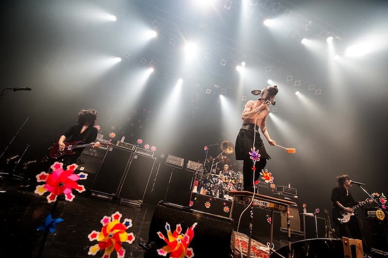 MERRY「THE ZOMBIE ～地獄に堕ちた野郎ども～」東京・Zepp DiverCity TOKYO公演の様子。（撮影：中村卓）