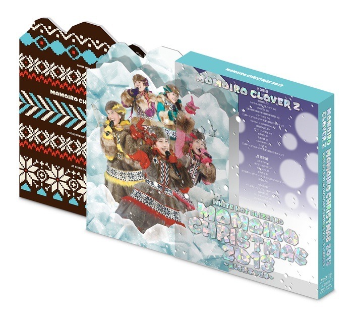 ももいろクローバーZ「WHITE HOT BLIZZARD MOMOIRO CHRISTMAS 2013 ～美しき極寒の世界～」パッケージ展開デザイン