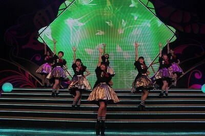 私立恵比寿中学「私立恵比寿中学スプリングソニー・ミュージックレーベルズルーキーツアー2014～生まれ変わりちょうちょうボーンとエトセトラ～」Zepp Fukuoka公演の様子。