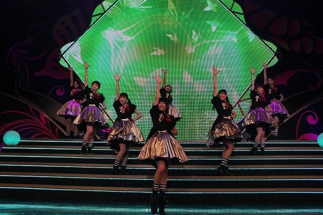 私立恵比寿中学「私立恵比寿中学スプリングソニー・ミュージックレーベルズルーキーツアー2014～生まれ変わりちょうちょうボーンとエトセトラ～」Zepp Fukuoka公演の様子。