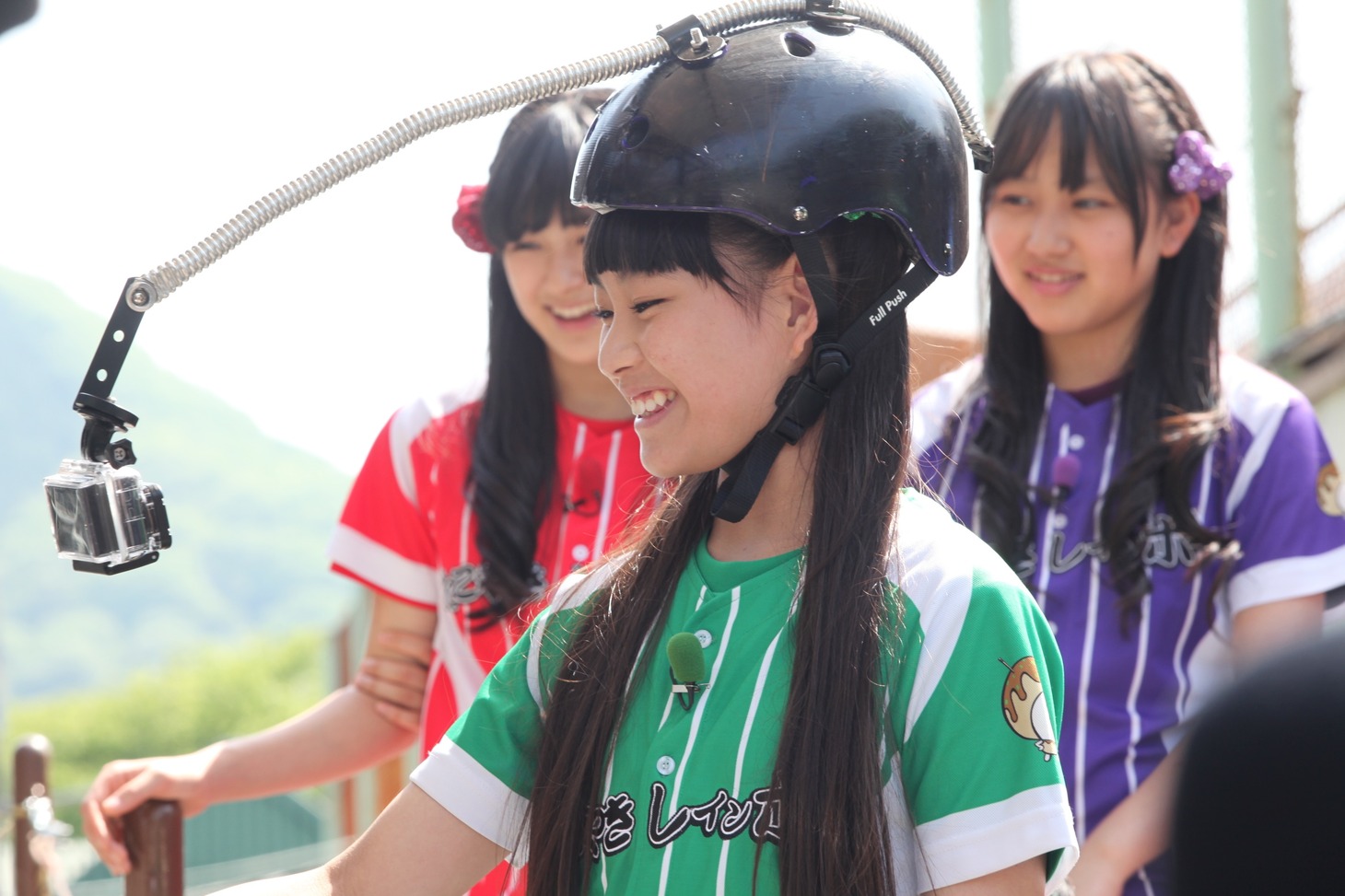 「めざせ甲子園！つかたこレインボーロード」第2回の撮影風景。