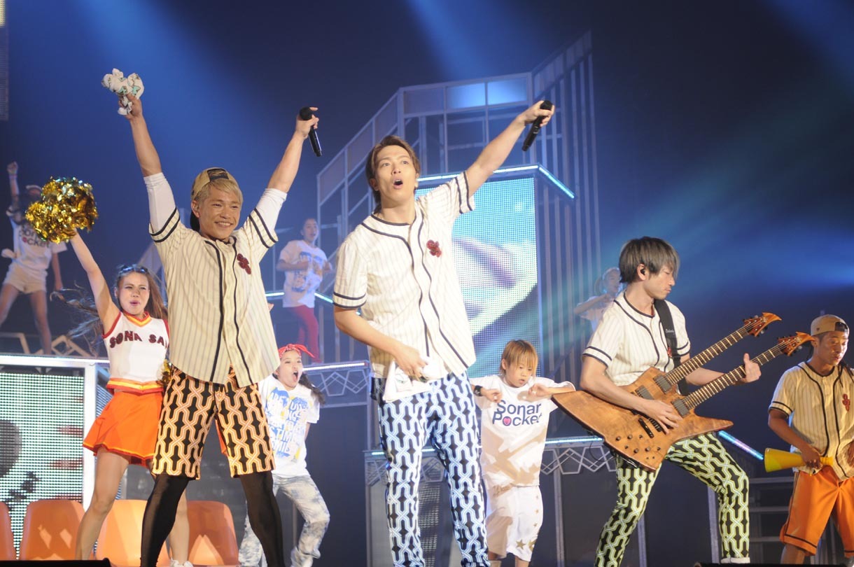 「ソナポケイズム JAPAN TOUR ～5th Anniv. SP～」東京体育館公演の模様。