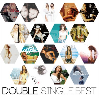 DOUBLE「SINGLE BEST」ジャケット