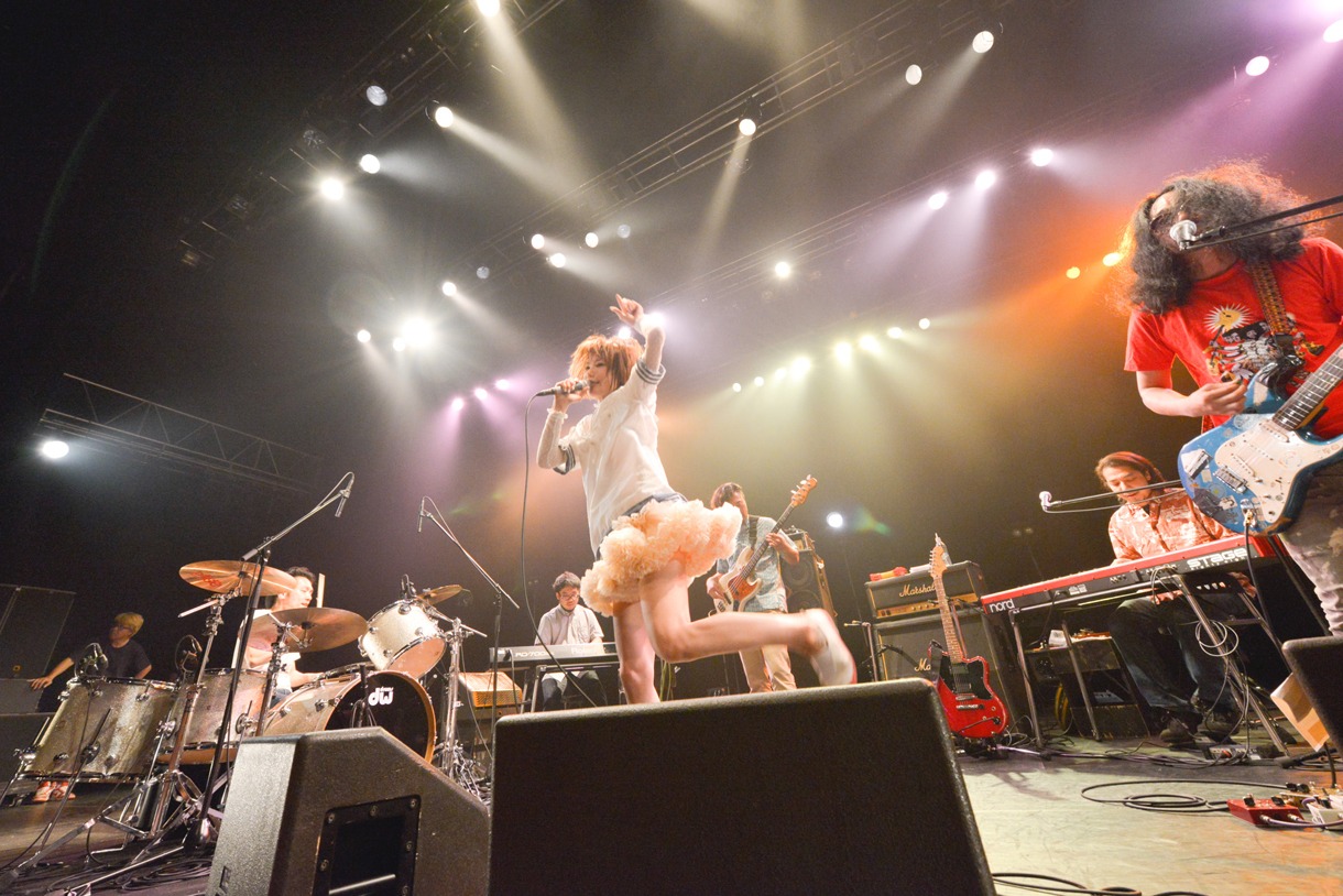 後藤まりこ「510mariko Party @ SHIBUYA-AX」の様子。
