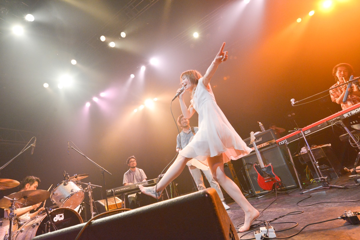 後藤まりこ「510mariko Party @ SHIBUYA-AX」の様子。