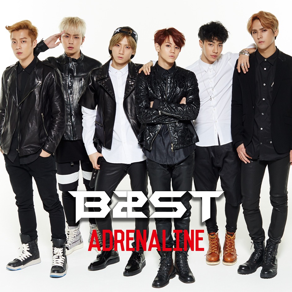 BEAST「ADRENALINE」通常盤ジャケット