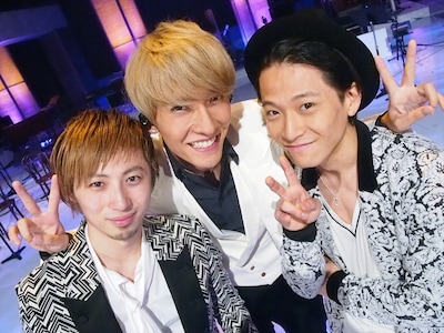 「MUSIC FAIR」出演時のw-inds.。