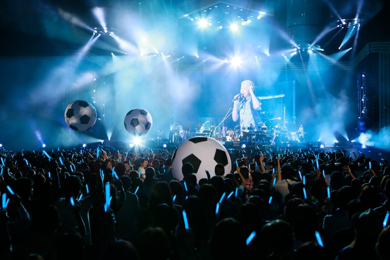 「SAYONARA 国立競技場FINAL WEEK『JAPAN NIGHT』」5月28日公演の様子。