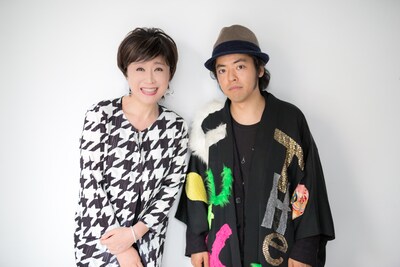 左から小林幸子、七尾旅人。