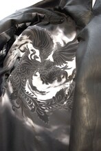 LUNA SEA 25th Anniversary SGZ×kiryuyrik レザーロングジャケット ディティール