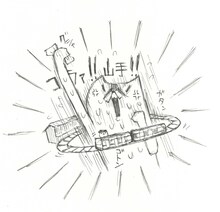 パップコーン芦沢ムネトによる、柴田隆浩「忘れらんねえよ柴田の『世の中ばかばっか』」の挿絵。(c) 芦沢ムネト