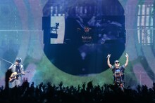 m-flo「m-flo TOUR 2014 “FUTURE IS WOW”」Zepp DiverCity TOKYO公演の様子。