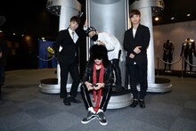 木更津の「YG Exhibition in Japan」プレオープンイベントに訪れたBIGBANG。