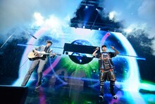 m-flo「m-flo TOUR 2014 “FUTURE IS WOW”」Zepp DiverCity TOKYO公演の様子。