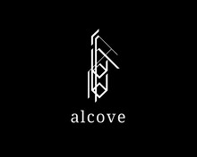 「acid android in an alcove」ロゴ