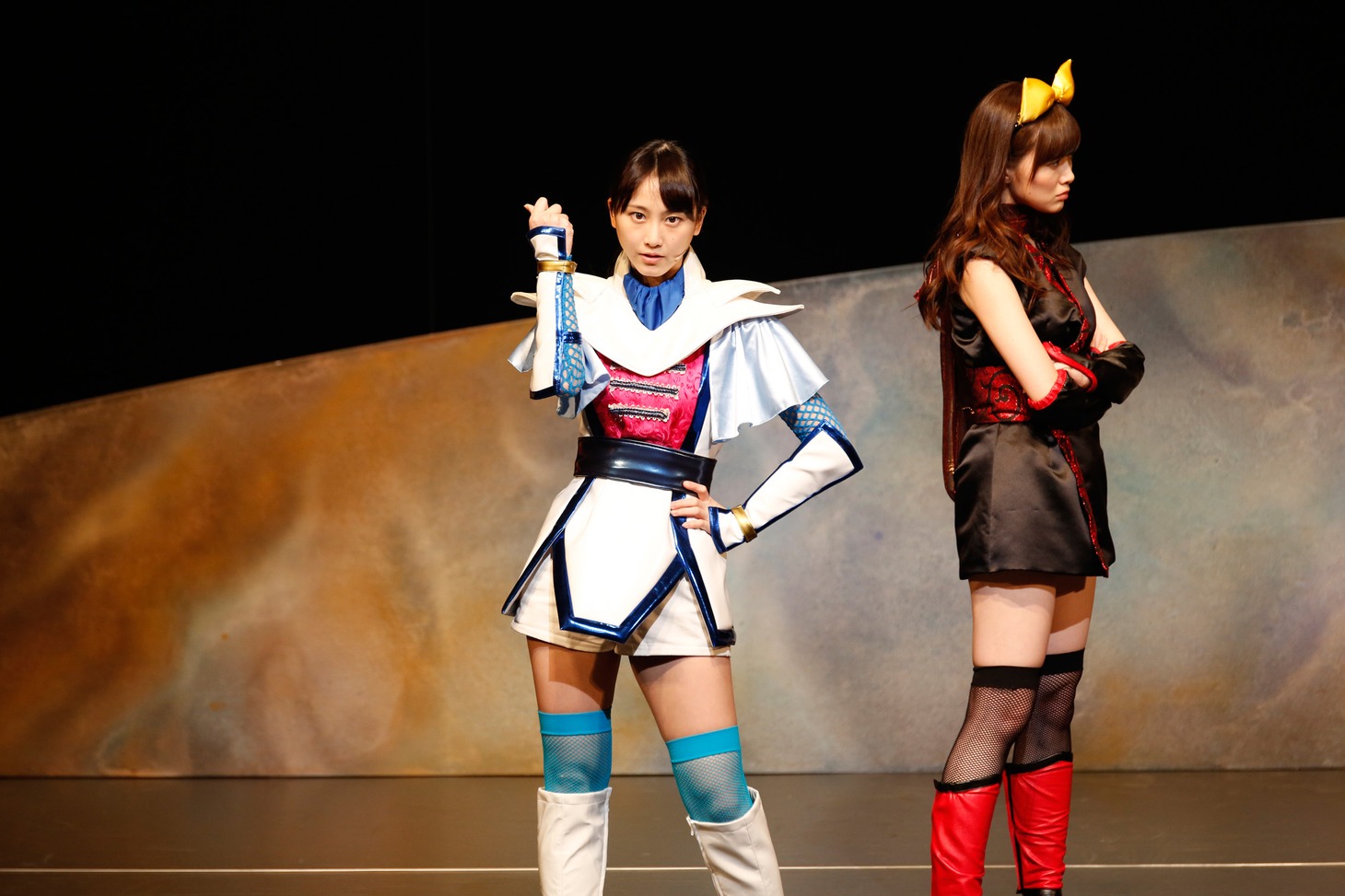 乃木坂46「16人のプリンシパル trois」2幕「レッツゴーっ！ポリン姫」の様子。