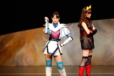 乃木坂46「16人のプリンシパル trois」2幕「レッツゴーっ！ポリン姫」の様子。