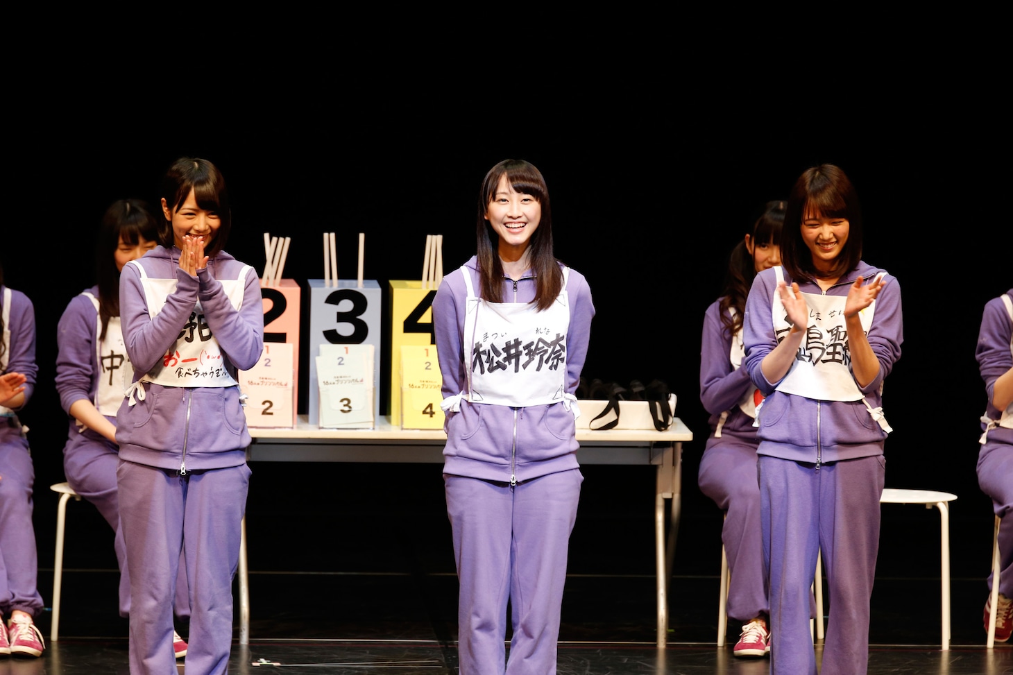 乃木坂46「16人のプリンシパル trois」1幕オーディションの様子。