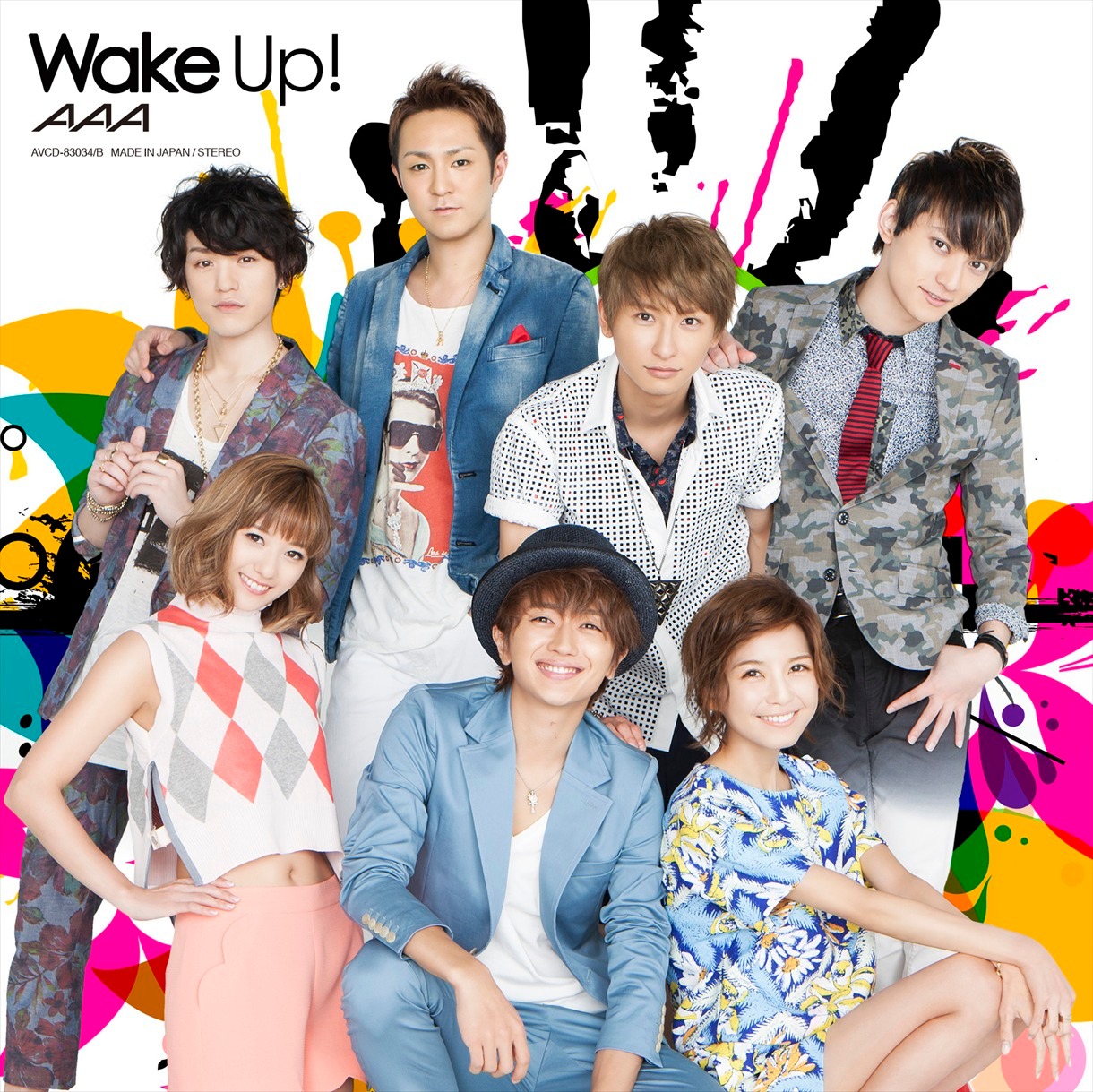 AAA「Wake up!」CD＋DVD盤AAAジャケットver.