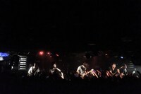 UVERworld「UVERworld LIVE TOUR 2014 Warm-UP Gig」東京・Shibuya eggman公演の様子。