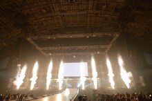 「BOYFRIEND LOVE COMMUNICATION 2014 -Start up!-」千葉・幕張メッセイベントホール公演の様子。