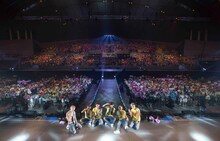 「BOYFRIEND LOVE COMMUNICATION 2014 -Start up!-」千葉・幕張メッセイベントホール公演の様子。