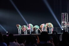 「BOYFRIEND LOVE COMMUNICATION 2014 -Start up!-」千葉・幕張メッセイベントホール公演の様子。