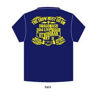 Dragon Ash武道館記念TWO FACE Tシャツ別注カラーの裏。